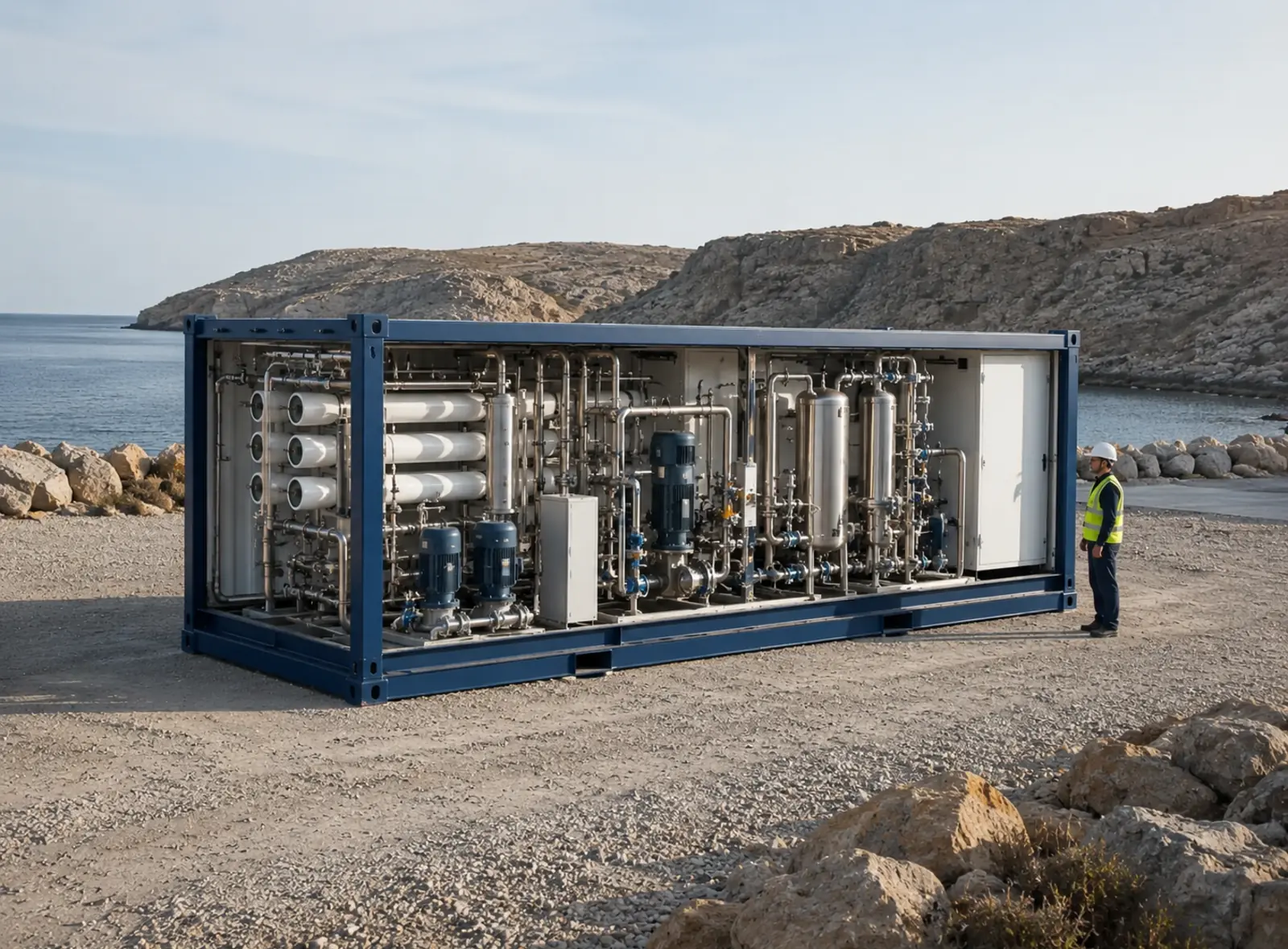 Planta compacta de tratamiento de agua de KEIKEN Group