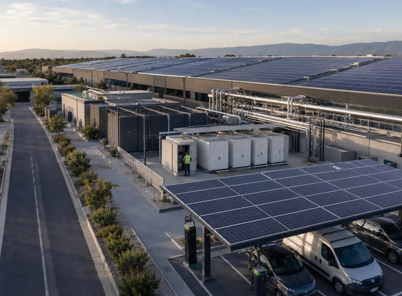 Instalación de eficiencia energética de KEIKEN Group